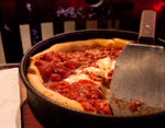 ginos east, chicago deep dish pizza