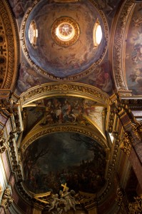 domed church ceiling