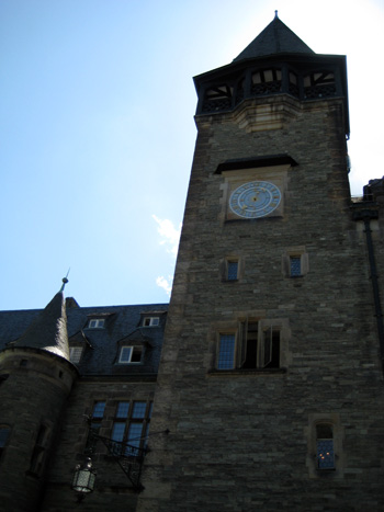 schlosshotel clock tower