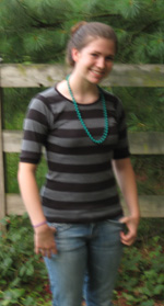 black stripe shirt