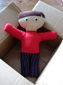 boxed-up dolly