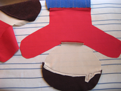 boy doll in progress