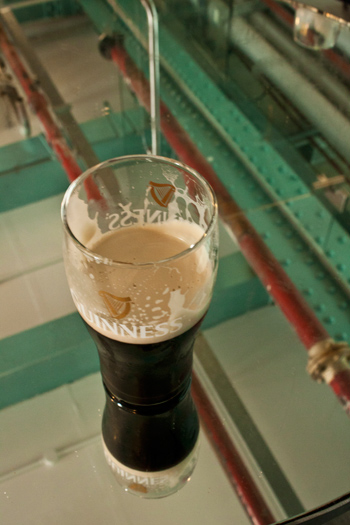 my perfectly crafted pint of Guinness