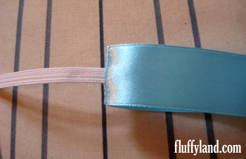 Fluffyland Ribbon Headband Tutorial step 6