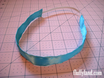 Fluffyland Ribbon Headband Tutorial