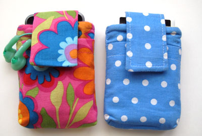 handmade ipod pouches
