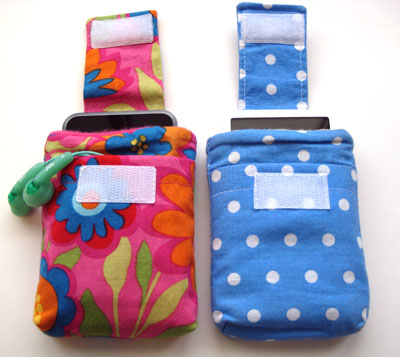 handmade ipod pouches