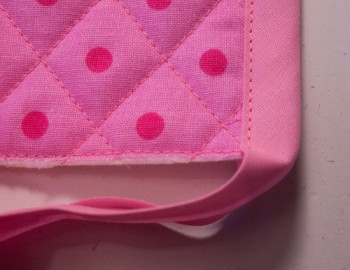 mitred corners bias tape tutorial: step 2 mitred corners bias tape tutorial: step 2