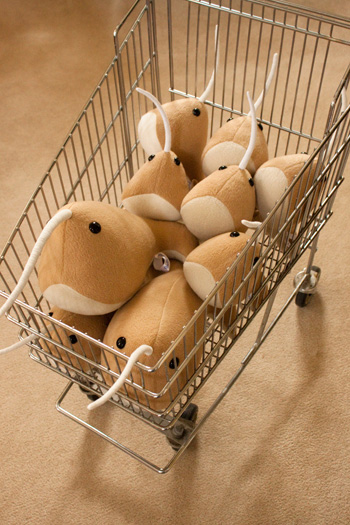 cart full of narwhals