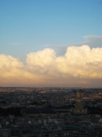 Paris clouds