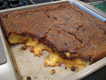 pumpkin bread pudding… mmm pumpkin bread pudding… mmm