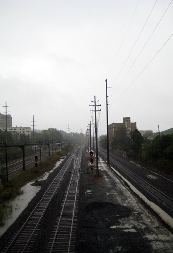 rainy train