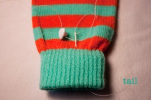 stitching buttons to knit: step 3 stitching buttons to knit: step 3