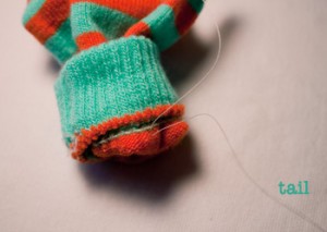 stitching buttons to knit: step 4 stitching buttons to knit: step 4